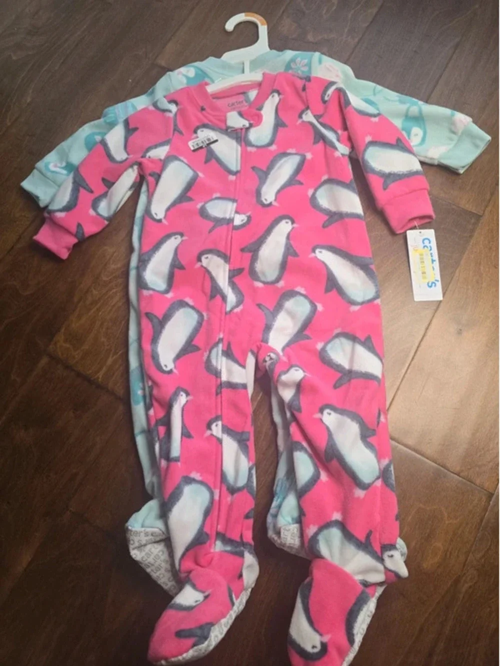 12m brand new fleece pajamas from carter's item, 319G5